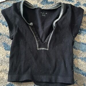 black urban outfitters go for gold top.